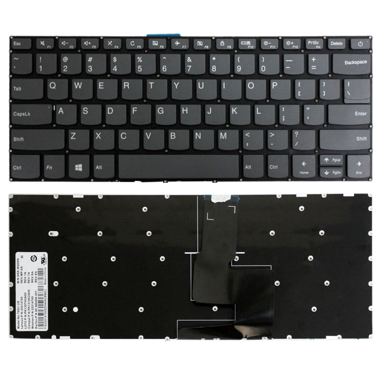 Clavier d'ordinateur portable, For Lenovo 110 Touch-15ACL / 110-15ACL, For Lenovo Legion Y520 Y520-15IKB, For Lenovo IdeaPad 320-14ISK 320-14IKB, For Lenovo ThinkPad T570