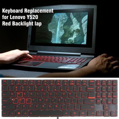 Clavier d'ordinateur portable rétroéclairé version américaine, For Lenovo Y520