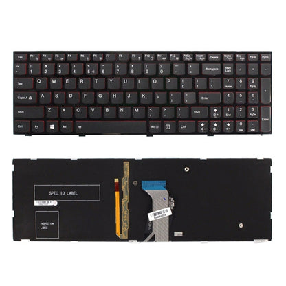 Clavier d'ordinateur portable rétroéclairé version américaine avec cadre