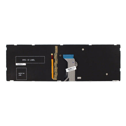 Clavier d'ordinateur portable rétroéclairé version américaine avec cadre