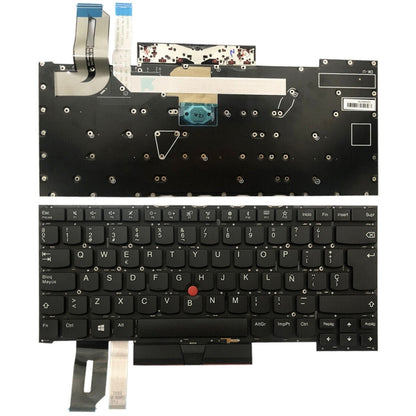 Clavier d'ordinateur portable rétroéclairé version espagnole