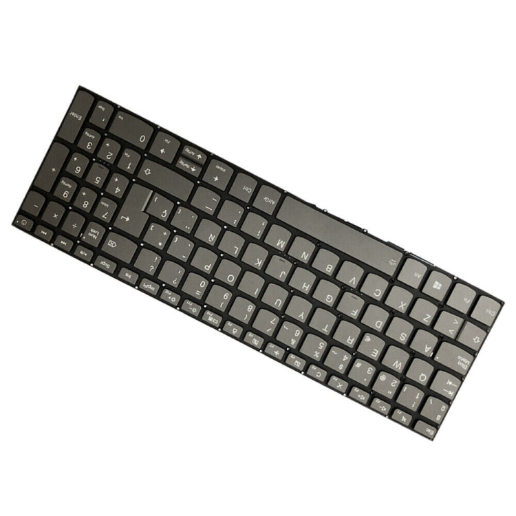 Clavier d'ordinateur portable rétroéclairé en espagnol avec bouton d'alimentation et touche Entrée