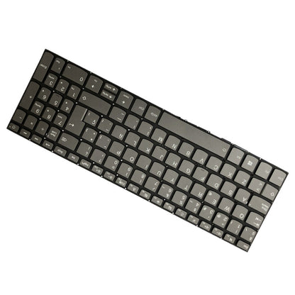 Clavier d'ordinateur portable rétroéclairé en espagnol avec bouton d'alimentation et touche Entrée