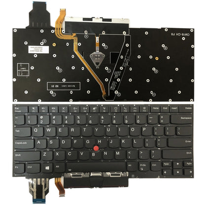 Clavier d'ordinateur portable rétroéclairé version US avec bouton Touchpad