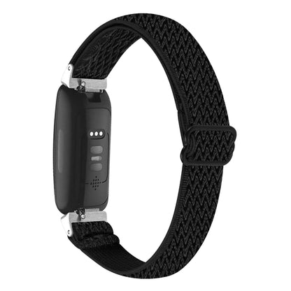 Bracelet de montre en nylon tressé à boucle ondulée, For Fitbit Inspire 3