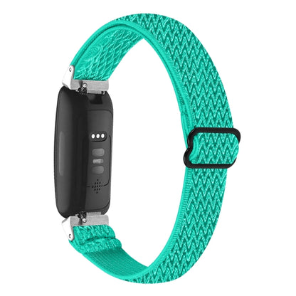 Bracelet de montre en nylon tressé à boucle ondulée, For Fitbit Inspire 3