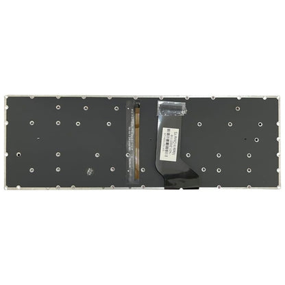 Clavier d'ordinateur portable à rétroéclairage rouge version américaine