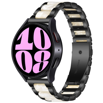 Bracelet de montre en métal à trois perles, For Samsung Galaxy Watch 6 / 6 Classic