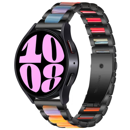 Bracelet de montre en métal à trois perles, For Samsung Galaxy Watch 6 / 6 Classic