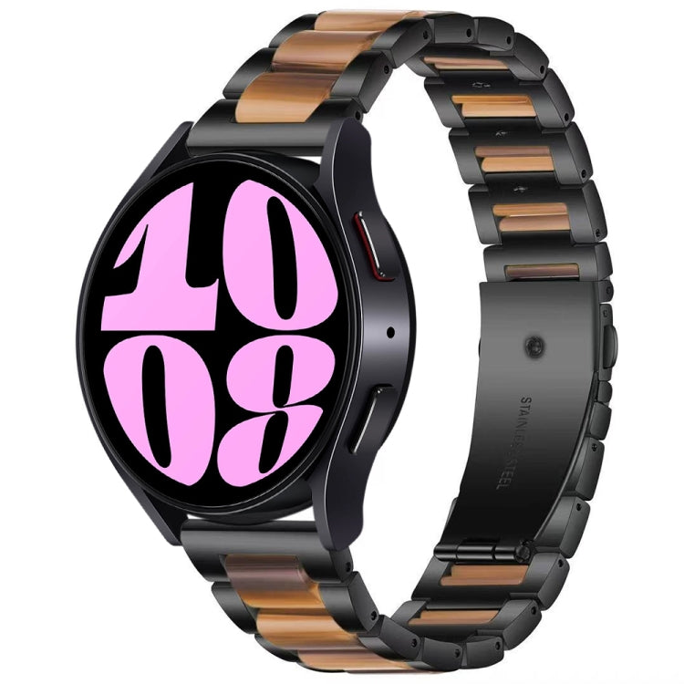 Bracelet de montre en métal à trois perles, For Samsung Galaxy Watch 6 / 6 Classic