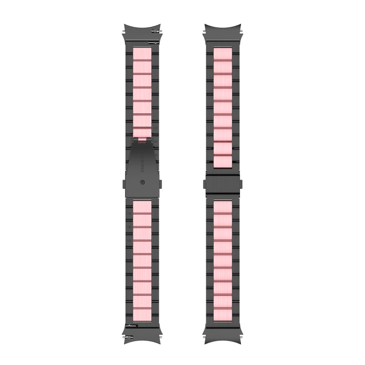 Bracelet de montre en acier inoxydable à trois perles, For Samsung Galaxy Watch 6 / 6 Classic