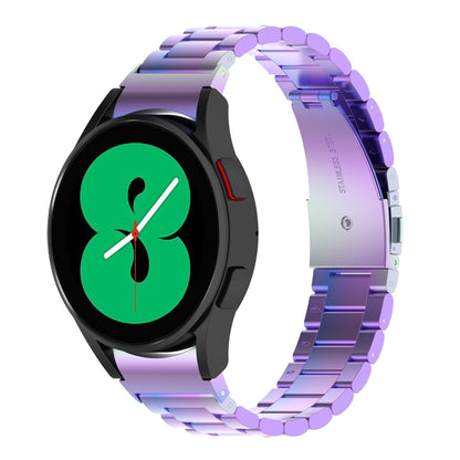 Bracelet de montre en acier inoxydable à trois perles, For Samsung Galaxy Watch 6 / 6 Classic