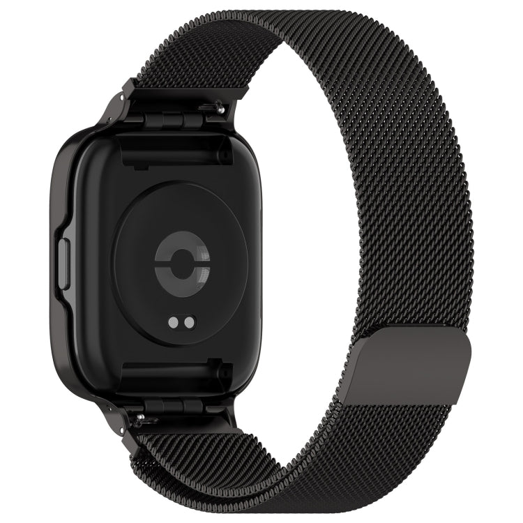 Bracelet de montre en métal Milan 2 en 1 avec cadre de montre, For Redmi Watch 3 Lite / Watch 3 Active