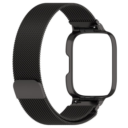 Bracelet de montre en métal Milan 2 en 1 avec cadre de montre, For Redmi Watch 3 Lite / Watch 3 Active