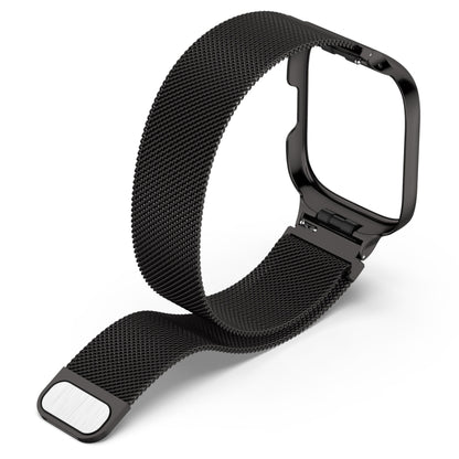 Bracelet de montre en métal Milan 2 en 1 avec cadre de montre, For Redmi Watch 3 Lite / Watch 3 Active