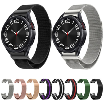 Bracelet de montre en métal milanais, For Samsung Galaxy Watch 6