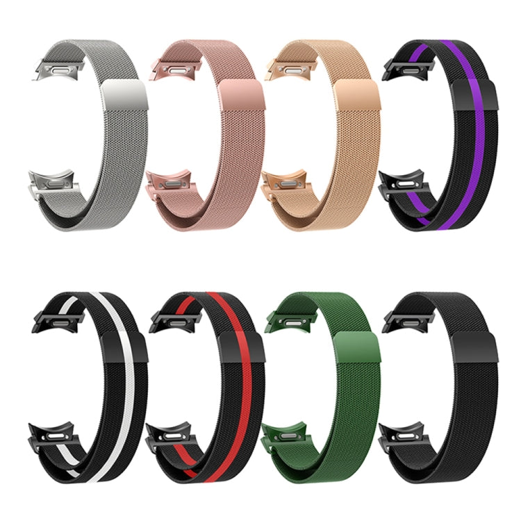 Bracelet de montre en métal milanais, For Samsung Galaxy Watch 6