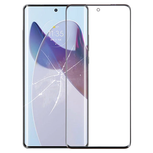 Lentille extérieure en verre de l'écran avant avec adhésif optiquement transparent OCA, For Motorola Moto X30 Pro, For Motorola Edge 30 Ultra