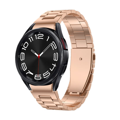 Bracelet de montre en métal à trois souches, For Samsung Galaxy Watch 6