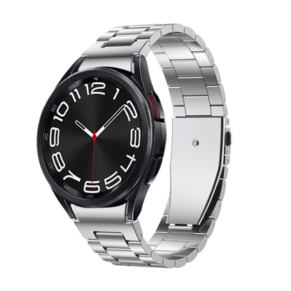 Bracelet de montre en métal à trois souches, For Samsung Galaxy Watch 6