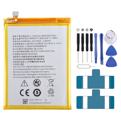 Remplacement de la batterie, For ZTE Vodafone Smart V8 VFD710, For ZTE Blade A71 2021 / Voyage 10, For ZTE 30 Pro /  S30 SE 8030N, For ZTE Blade A7S A7 2020, For ZTE Blade A6 Max A0605, For ZTE Blade V8 Mini BV0850 V0850, For ZTE Axon 7 Max 3D C2017   ...