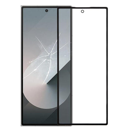 Lentille extérieure en verre de l'écran secondaire LCD avec adhésif OCA optiquement transparent