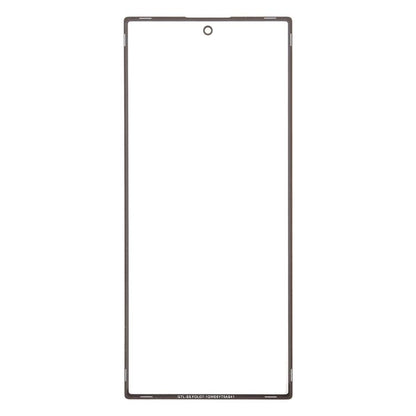Lentille extérieure en verre de l'écran secondaire LCD avec adhésif OCA optiquement transparent