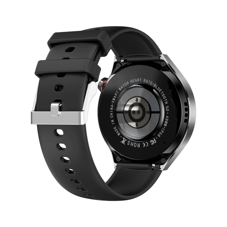 Bracelet intelligent GT4, montre intelligente de 1,53 pouces, prise en charge des appels Bluetooth/NFC/fréquence cardiaque