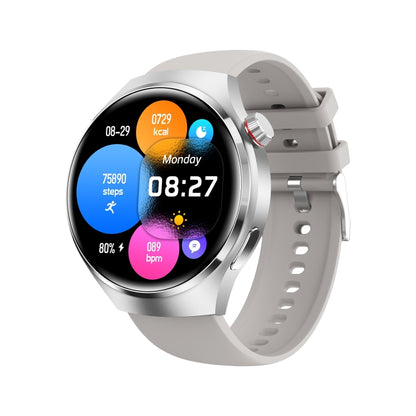 Bracelet intelligent GT4, montre intelligente de 1,53 pouces, prise en charge des appels Bluetooth/NFC/fréquence cardiaque