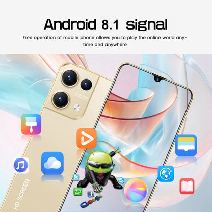 Reno8 Pro / B55, écran 6,49 pouces, identification faciale, Android 8.1 MTK6580A Quad Core, réseau : 3G, OTG, double SIM, Reno8 Pro / B55 2GB+16GB