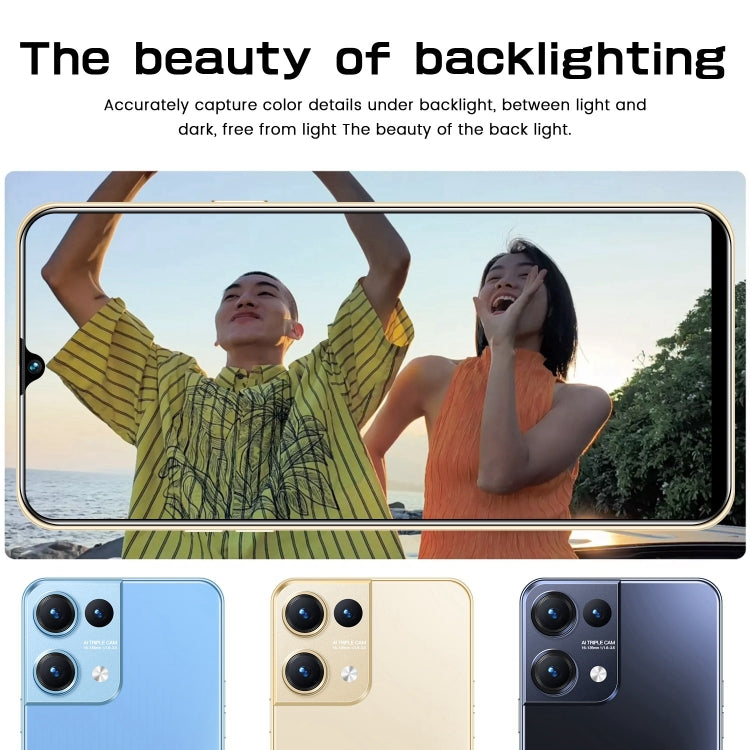Reno8 Pro / B55, écran 6,49 pouces, identification faciale, Android 8.1 MTK6580A Quad Core, réseau : 3G, OTG, double SIM, Reno8 Pro / B55 2GB+16GB