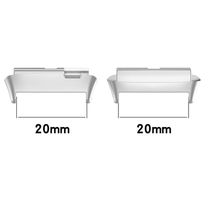 1 paire de connecteurs de bracelet de montre en métal, For Redmi Watch 3 Lite / Watch 3 Active