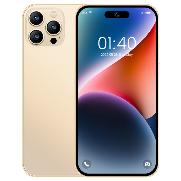i15 Pro Max / U18, écran 6,53 pouces, identification faciale, Android 9.1 SC7731E Quad Core, réseau : 3G, double SIM, i15 Pro Max / U18 2GB+16GB