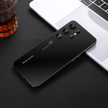 S23 Ultra / U19, écran 6,53 pouces, identification faciale et identification par empreinte digitale latérale, Android 9.1 MTK6753 Octa Core, réseau : 4G, double SIM, 3GB+64GB