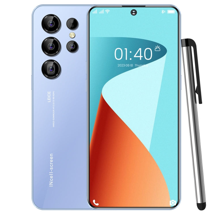 S23 Ultra / U19, écran 6,53 pouces, identification faciale et identification par empreinte digitale latérale, Android 9.1 MTK6753 Octa Core, réseau : 4G, double SIM, 3GB+64GB