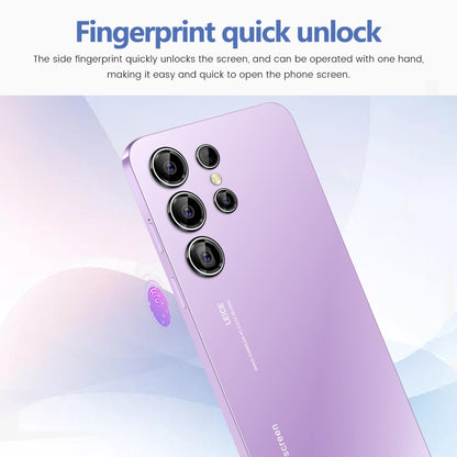 S23 Ultra / U19, écran 6,53 pouces, identification faciale et identification par empreinte digitale latérale, Android 9.1 MTK6753 Octa Core, réseau : 4G, double SIM, 3GB+64GB