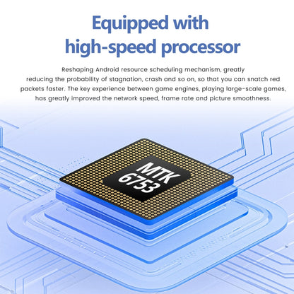 S23 Ultra / U19, écran 6,53 pouces, identification faciale et identification par empreinte digitale latérale, Android 9.1 MTK6753 Octa Core, réseau : 4G, double SIM, 3GB+64GB