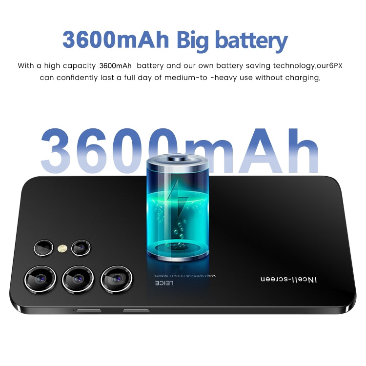 S23 Ultra / U19, écran 6,53 pouces, identification faciale et identification par empreinte digitale latérale, Android 9.1 MTK6753 Octa Core, réseau : 4G, double SIM, 3GB+64GB