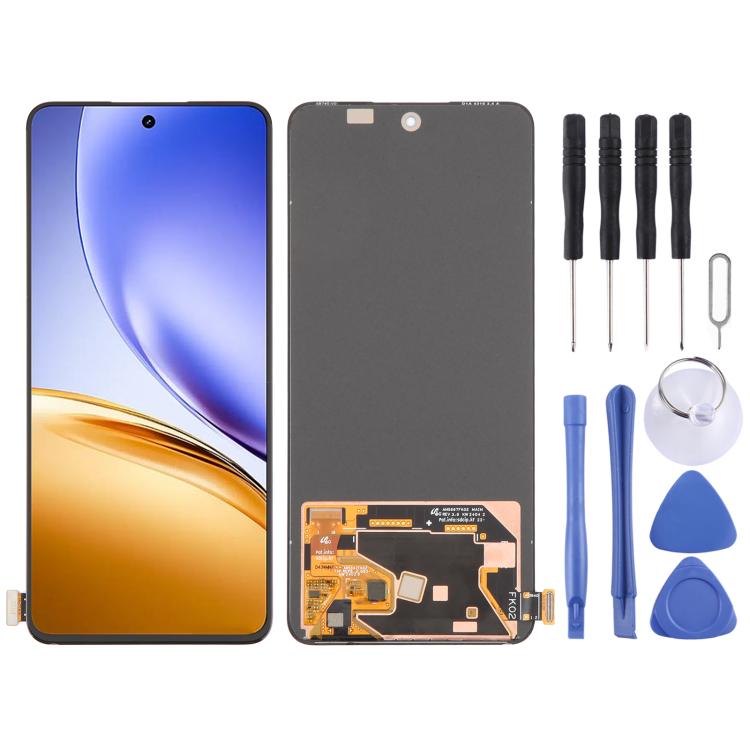 Écran LCD AMOLED d'origine avec assemblage complet de numériseur, For Realme 14T 5G, For Realme 14 5G, For Realme 14 Pro+ RMX5051, For Realme 13+ 5G RMX5002 RMX5000, For Realme 13 4G, For Realme 13 Pro 5G, For Realme 13 Pro+ 5G RMX3920 RMX3921         ...