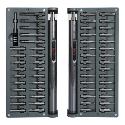 Kaisi K-D355 Jeu de tournevis électriques rechargeables 55 en 1
