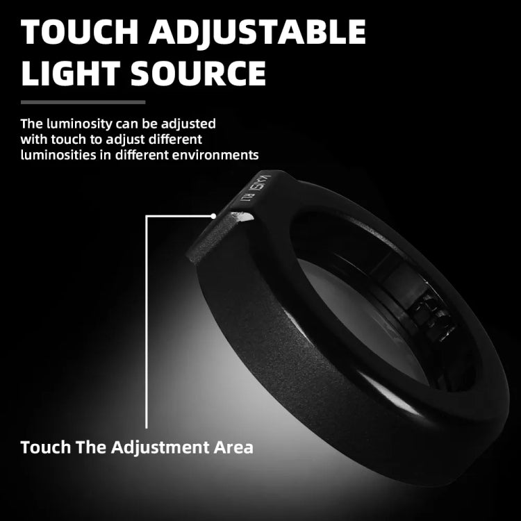 Kaisi RL1 28 perles de lampe Interface USB luminosité réglable Microscope LED anneau lumineux