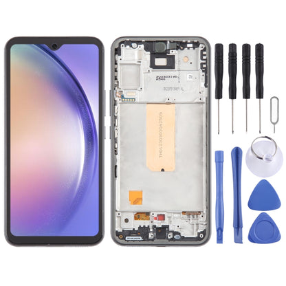 Ensemble complet de numériseur d'écran LCD Incell avec cadre (ne prend pas en charge l'identification par empreinte digitale)