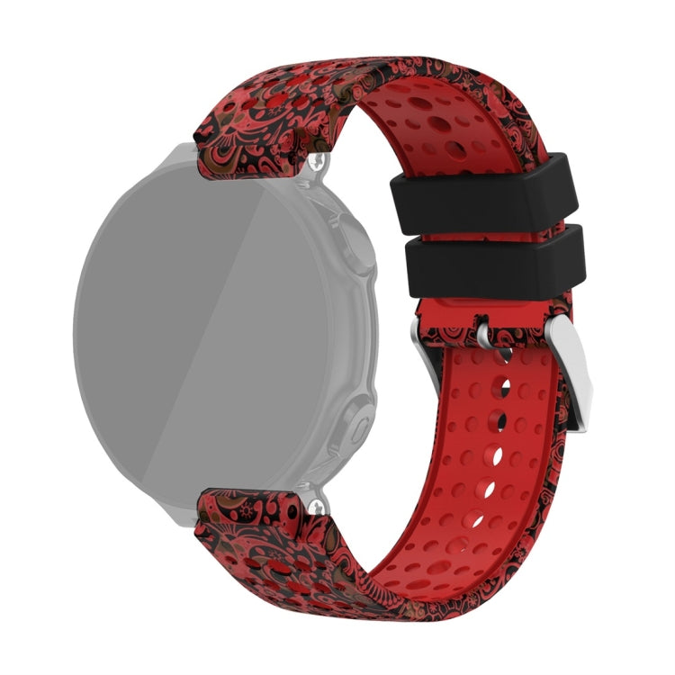 Pour Garmin Forerunner 220/230/235/735XT/S20 impression Silicone remplacement bracelet de montre bracelet
