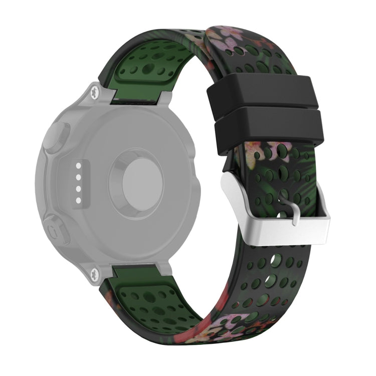 Pour Garmin Forerunner 220/230/235/735XT/S20 impression Silicone remplacement bracelet de montre bracelet
