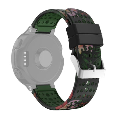 Pour Garmin Forerunner 220/230/235/735XT/S20 impression Silicone remplacement bracelet de montre bracelet