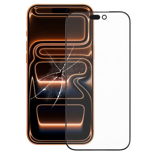 Lentille extérieure en verre de l'écran avant avec adhésif OCA optiquement transparent, For iPhone 17 Pro Max, For iPhone 17 Pro, For iPhone 17, For iPhone Air, For iPhone 16e, For iPhone 16 Pro Max, For iPhone 16 Pro, For iPhone 16 Plus, For iPhone 16...