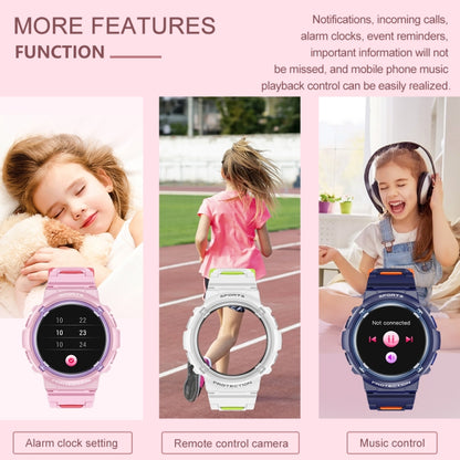 Montre intelligente pour enfants IP68 à écran rond HT19 de 1,2 pouces, prise en charge de la surveillance du sommeil