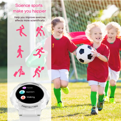 Montre intelligente pour enfants IP68 à écran rond HT19 de 1,2 pouces, prise en charge de la surveillance du sommeil