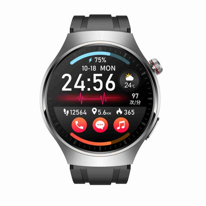 MT200 1,43 pouces AMOLED IP67 montre d'appel intelligente, prise en charge de la surveillance ECG/température corporelle/glycémie