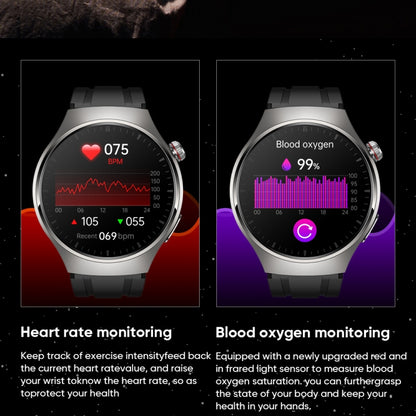 MT200 1,43 pouces AMOLED IP67 montre d'appel intelligente, prise en charge de la surveillance ECG/température corporelle/glycémie